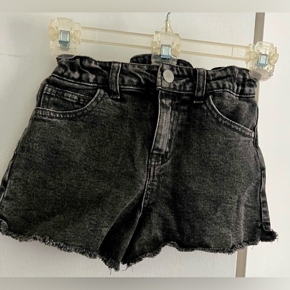 Art Class Girl black Distressed Jeans Denim Shorts Size 6